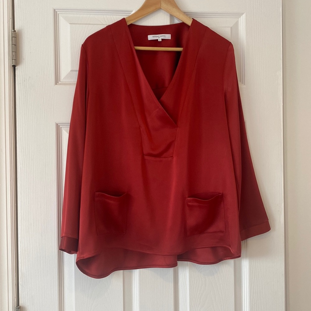 Beautiful red . Size 44FR like 14US . Brand GERARLD DAREL